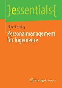 Personalmanagement für Ingenieure - Ekbert Hering - ebook