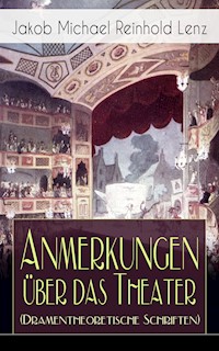 Anmerkungen über das Theater (Dramentheoretische Schriften) - Jakob Michael Reinhold Lenz - ebook