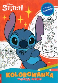 Disney Stitch Kolorowanka według kodu -  - książka