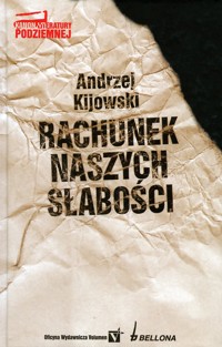 Rachunek naszych słabości - Andrzej Kijowski - ebook