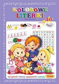 Kolorowe literki - Halina Gołek - książka