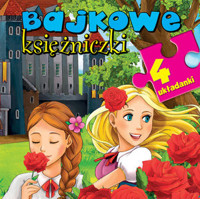 Bajkowe księżniczki. 4 układanki - Wiśniewska Anna - książka