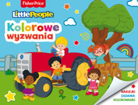 Fisher Price Little People Kolorowe wyzwania - zbiorowa praca - książka