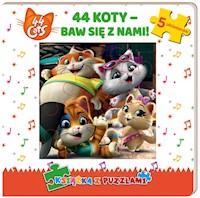 44 cats. Książka z puzzlami. -  - książka
