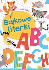Bajkowe literki z naklejkami - Zofia Zabrzeska - książka
