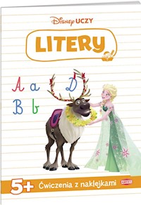 Disney uczy Kraina Lodu Litery 5+ -  - książka