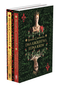 Pakiet: Dwa królestwa, jedna krew / Korona w złocie i krwi - Renata Czarnecka - książka