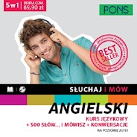 Słuchaj i mów Angielski Kurs językowy + 500 słów i mówisz + Konwersacje -  - książka