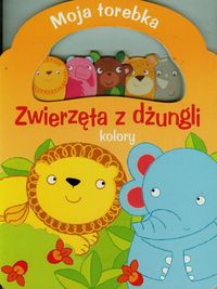 Moja torebka Zwierzęta z dżungli kolory -  - książka
