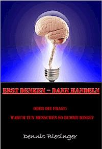 Erst Denken - Dann Handeln - Dennis Blesinger - ebook