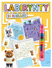 Labirynty. 24 Naklejki - zbiorowa praca - książka
