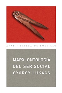 Marx, ontología del ser social - Gyorgy Lukács - ebook