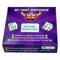 Moje pierwsze zdania po angielsku (PAST SIMPLE - REGULAR VERBS) - Paweł Dwornik - książka