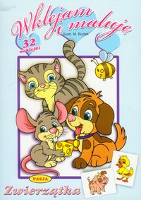 Zwierzątka Wklejam i maluję -  - książka