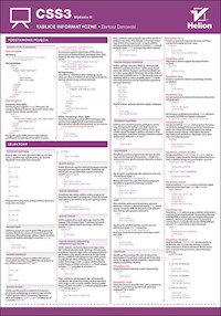 Tablice informatyczne CSS3 - Bartosz Danowski - książka