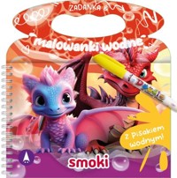 Zadanka & malowanki wodne. Smoki - Wioleta Żyłowska - książka