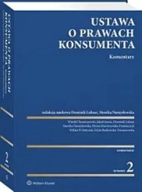 Ustawa o prawach konsumenta Komentarz -  - książka