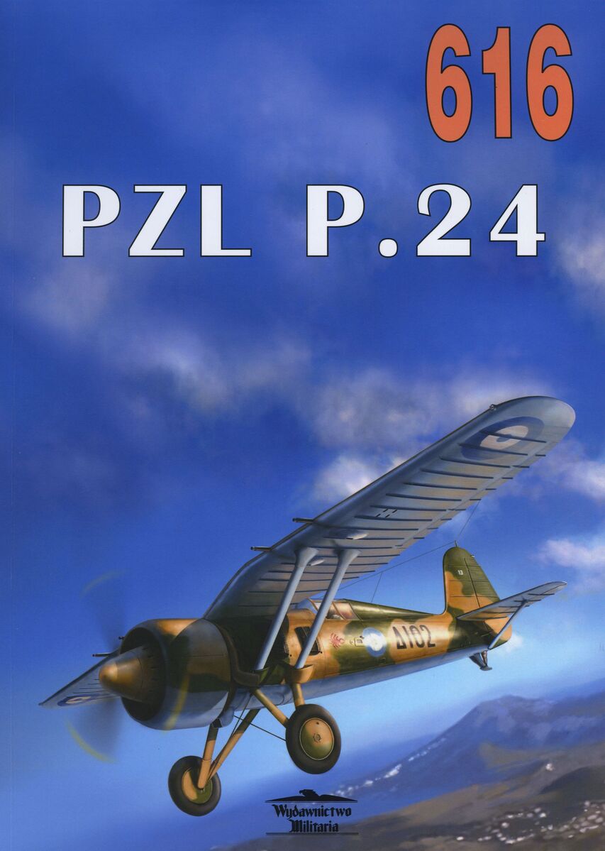PZL P.24 vol. 616 - Janusz Ledwoch - książka