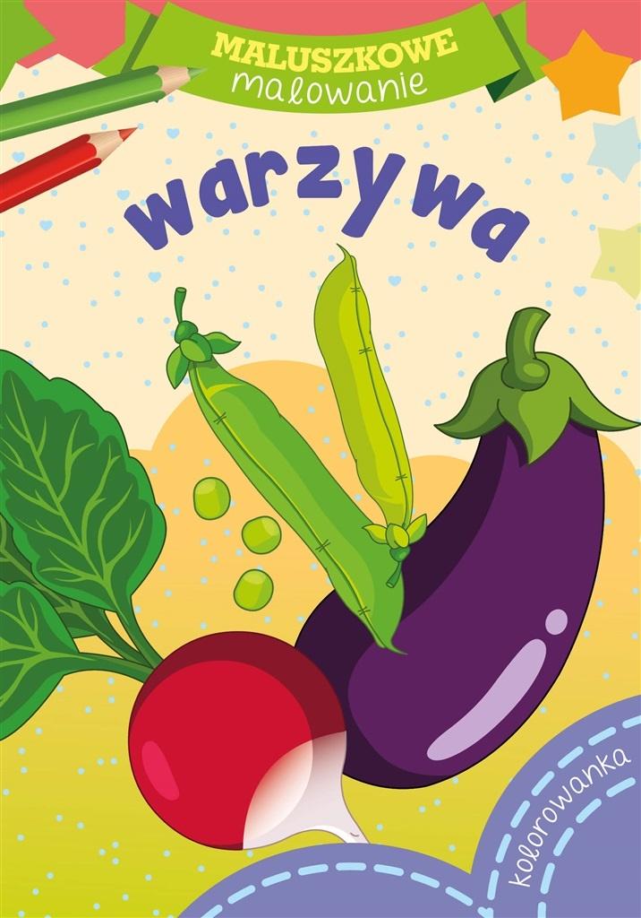 Maluszkowe malowanie. Warzywa - Wydawnictwo Skrzat - książka