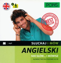 Słuchaj i mów PONS. 500 słów? i mówisz. Słownictwo angielskie A2/B1 z nagraniami -  - książka