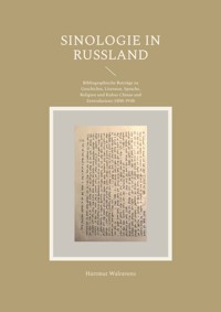 Sinologie in Rußland - Hartmut Walravens - ebook