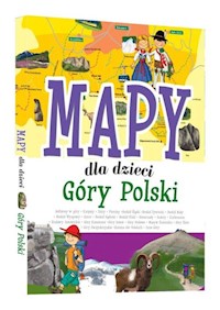 Mapy dla dzieci Góry Polski - Patrycja Zarawska - książka