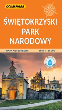 Świętokrzyski Park Narodowy. Mapa kieszonkowa w skali 1:55 000 (wersja wodoodporna) - zbiorowa praca - książka