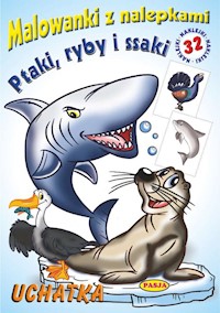 Malowanki z nalepkami Uchatka - Błędowski Ernest - książka