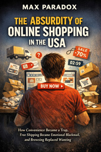 The Absurdity of Online Shopping in the USA - How Convenience Became a Trap, Free Shipping Became Emotional Blackmail, and Browsing Replaced Wanting - Max Paradox - ebook