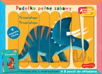 Dinozaury. Akademia mądrego dziecka. Pudełko pełne zabawy - Zbigniew Dmitroca - książka