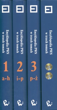 Encyklopedia PWN w trzech tomach +2CD -  - książka
