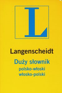 Duży słownik polsko  włoski włosko  polski -  - książka