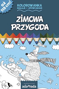 Zimowa przygoda Kolorowanka - Mazur Paweł - książka