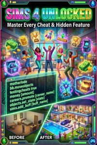 Sims 4 Unlocked: Master Every Cheat & Hidden Feature - Felix Clarke - ebook