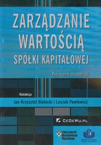 Zarządzanie wartością spółki kapitałowej -  - książka