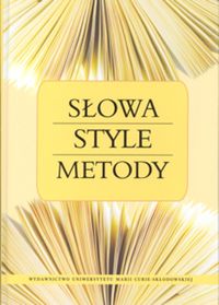 Słowa Style Metody -  - książka