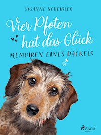 Vier Pfoten hat das Glück - Memoiren eines Dackels - Susanne Scheibler - ebook