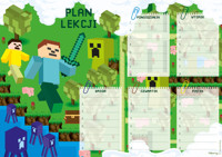 Plan lekcji A5 Gra -  - książka