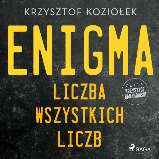 Okładka książki Enigma: liczba wszystkich liczb