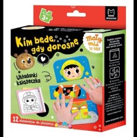 Mały miś to lubi! Kim będę, gdy dorosnę. Układanki + książeczka - Podgórska Anna - książka