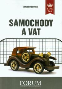 Samochody a VAT - Janusz Piotrowski - książka