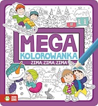 Megakolorowanka Zima, zima, zima -  - książka