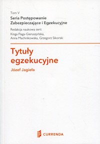 Tytuły egzekucyjne - Józef Jagieła - książka