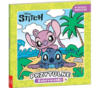 Disney Stitch Przytulne kolorowanki - zbiorowa praca - książka