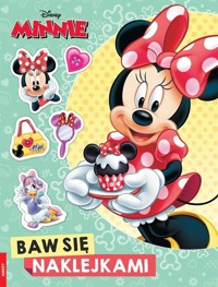 Disney Minnie Baw się naklejkami -  - książka