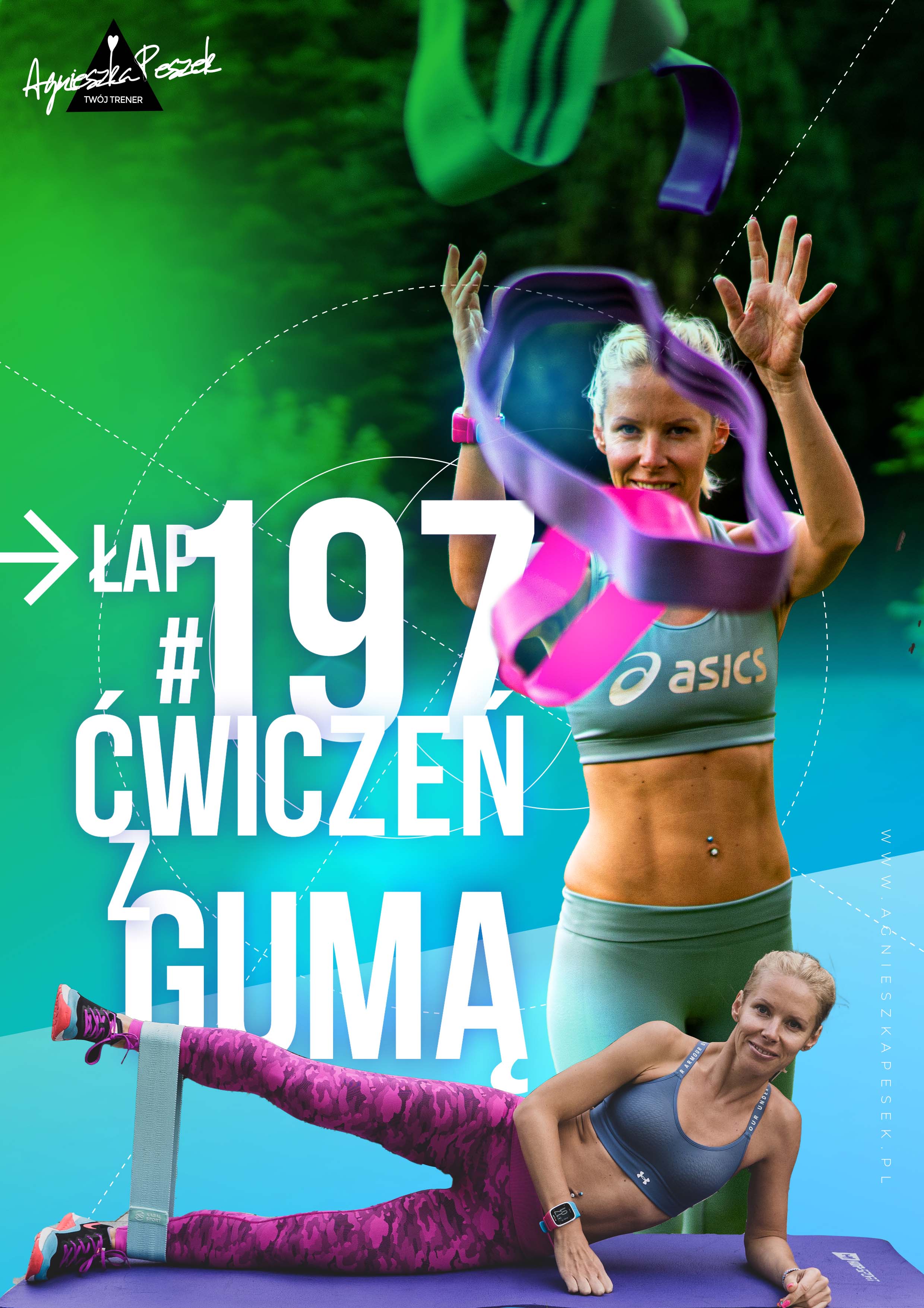 197 ćwiczeń z gumą