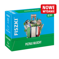 Włoski. Fiszki. Poznaj Włochy. Poziom A2-B1 - Patrycja Wojsyk - książka