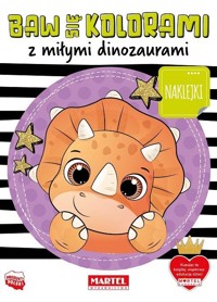 Baw się kolorami z miłymi dinozaurami - Salamon Katarzyna - książka
