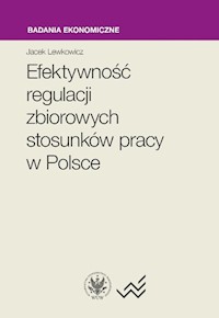 Efektywność regulacji zbiorowych stosunków pracy w Polsce - Lewkowicz Jacek - książka
