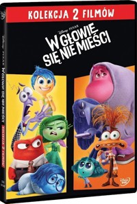 W głowie się nie mieści 1-2. Zestaw filmów (2 DVD) -  - książka